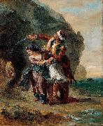 Eugene Delacroix Selim and Zuleika oil painting artist